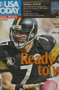 USA Today Sports Weekly, Dec. 5-11, 2007 -  Ready to Win